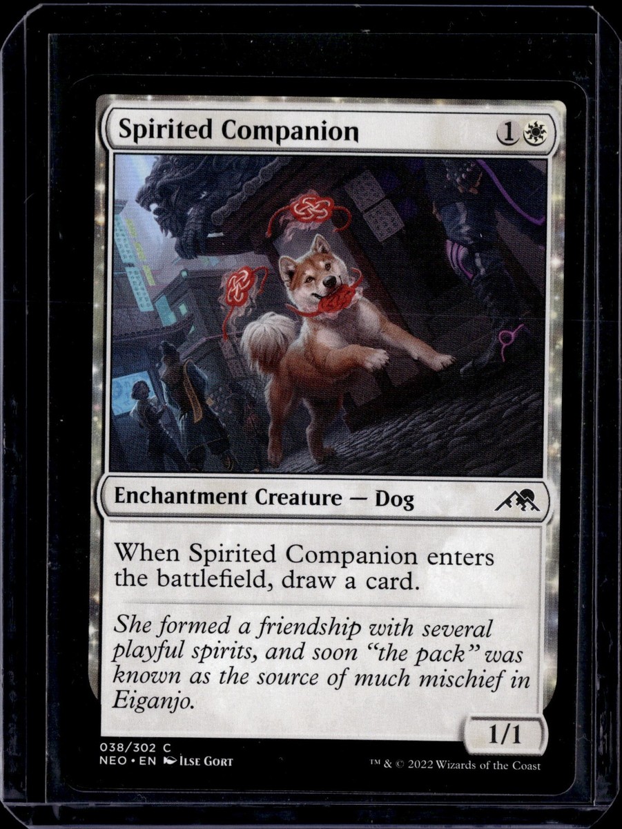 Spirited Companion - 38 - NEO - NM - MTG Magic the Gathering