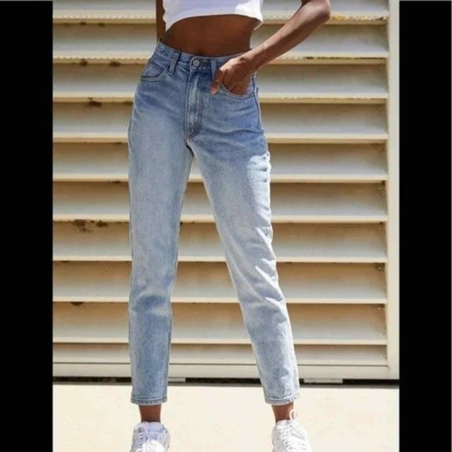 J. GALT Shanghai High Rise Mom Jeans 