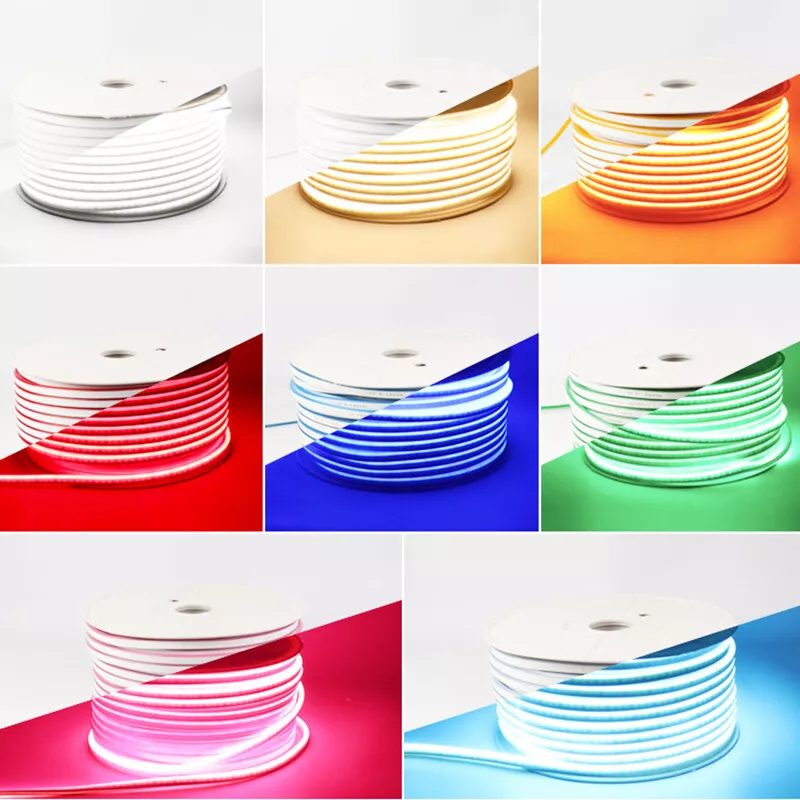 20m DC12V Luminescent Silicone LED Lights Home Store Party Strip