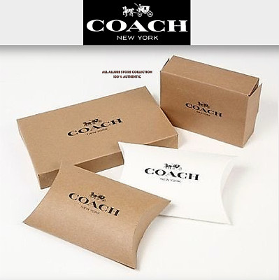   BN COACH GIFT BOXES~GIFT BAGS~ STICKERS~TAGS PICK SIZE  