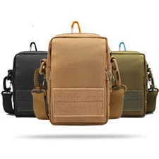 Tactical Molle Bag Outdoor EDC Belt Pouch Military Waist Fanny Pack Phone Pocket