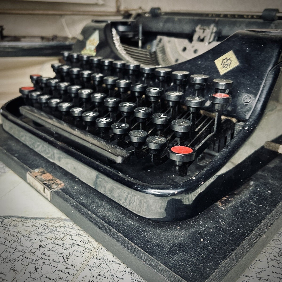 Rare Antique Mercedes Prima typing Machine, Untested. | eBay
