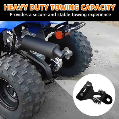 Enganche de remolque Raptor 90 Yamaha/Grizzly 90 2019-2023 con accesorios de montaje - Imagen 3 de 12