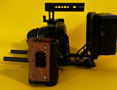 Blackmagic Pocket Cinema Camera 6K Production Kit - V-Mount, Cage & Accessories!