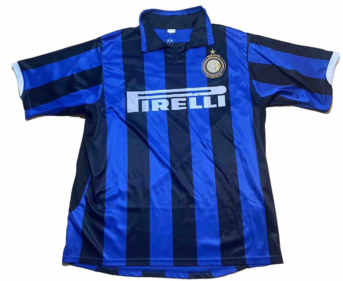 2008-2009 Internazionale Inter Milan Jersey Futbol Soccer #7