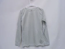 POLARMAX 2C31NQ WOMENS SINGLE LAYER MEDIUM CREWNECK BASE LAYER TOP DOVE GREY