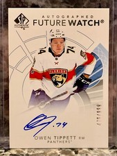 17-18 SP Authentic Owen Tippett Future Watch Auto 476/999