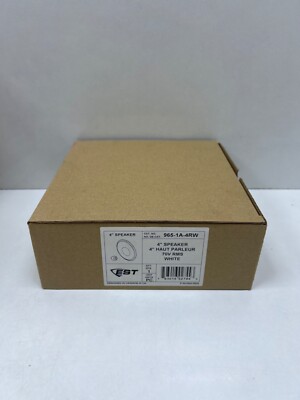 Est Edwards 965-1A-4RW 4 '' Lautsprecher Weiß 70V RMS