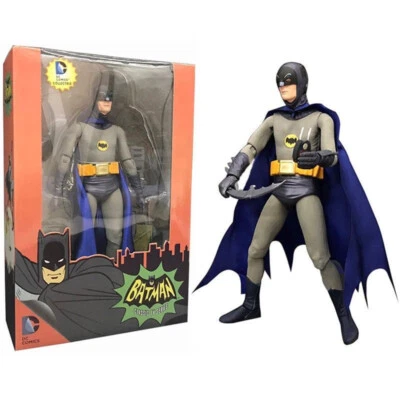 NECA Batman DC Comics 1966 Classic TV Series Adam West 7" Action Figure Toy Gift