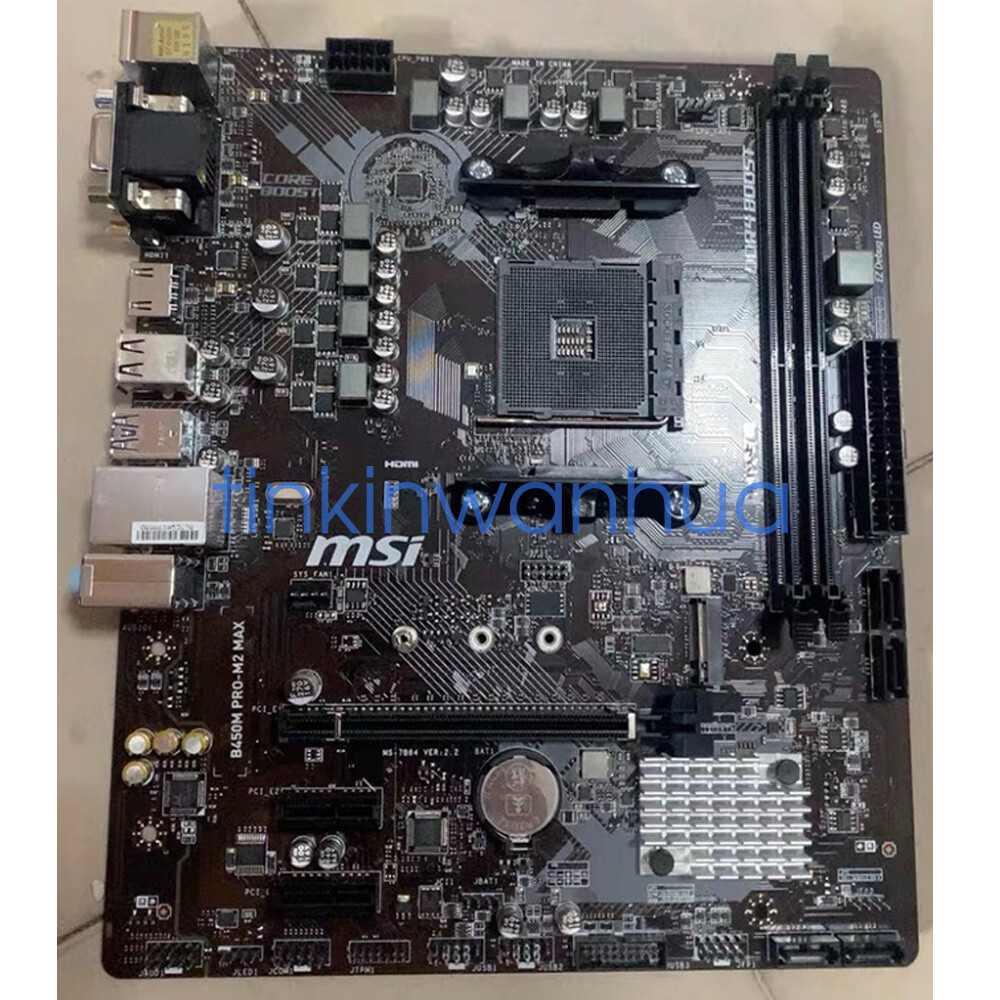 【中古】Ryzen7 3700X + MSI B450M PRO-M2 MAX For MSI B450M PRO-M2 MAX Motherboard Socket AM4 DDR4 VGA+M-ATX | eBay