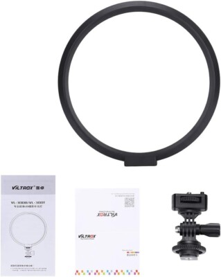 Viltrox VL-300T Ultra-Dünne Runde LED Video-Foto-Füllleuchte 3300K-5600K