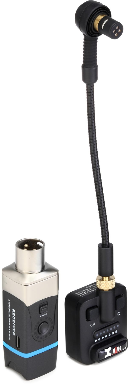 Xvive U8 Acoustic Guitar Wireless System - Black