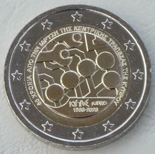 2 Euro Gedenkmünze Zypern 2023 60 Jahre Zentralbank unz.