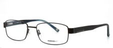 MARCHON East Side Standard 210 Brown Mens Rectangle Eyeglasses 52-17-140 B:32