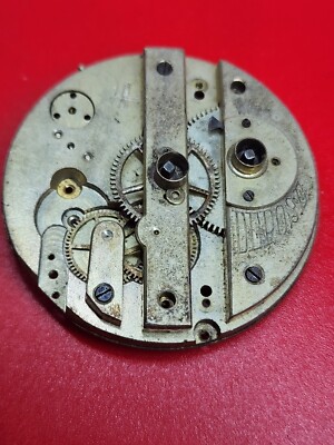 Antique Vintage DEPOSE Pocket Watch Movement - PARTS or REPAIR