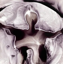 Jose Tonito Original painting.FIGURE 15.Small size 4x4.Organic art expressionism