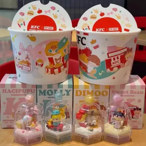 POPMART x KFC Starry Wish Guardians Series Blind Box (bestätigt) Figur Spielzeug Geschenk - Bild 2 von 10