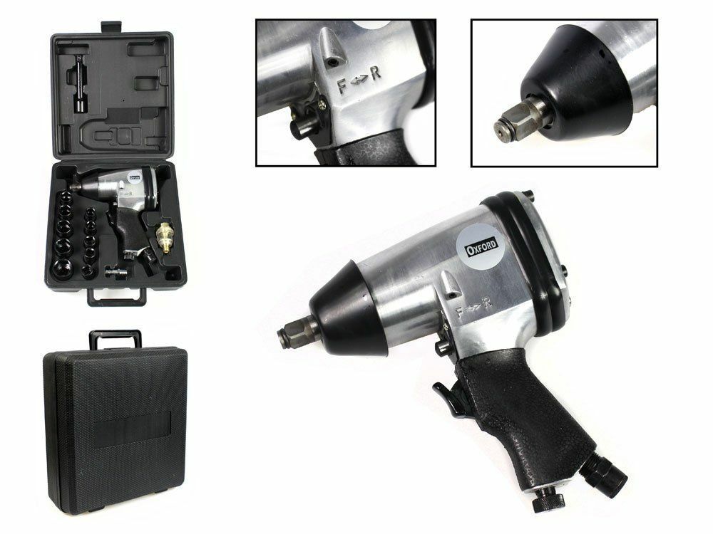 Pistola Pneumatica 1/2" OX Kit Professionale Valigetta 142 Pezzi - 1