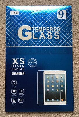 XS Premium 9H gehärtetes Schutzglas, Schutz & Poliertuch für iPad Mini