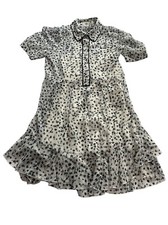 Diane Von Furstenberg Lou Floret Shirtdress in Floret Ivory