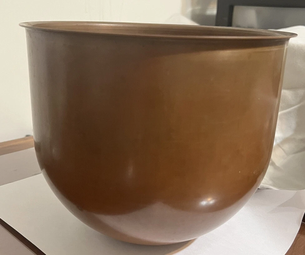 RARE ~ Vintage Kitchenaid - Atlas Metal Spinning Co. ~  Copper Mixing Bowl Liner