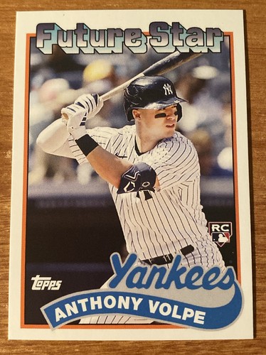 2023 Throwback Thursday Set 36 Topps Future Stars #106 Anthony Volpe ROOKIE RC - 第 1/2 張圖片