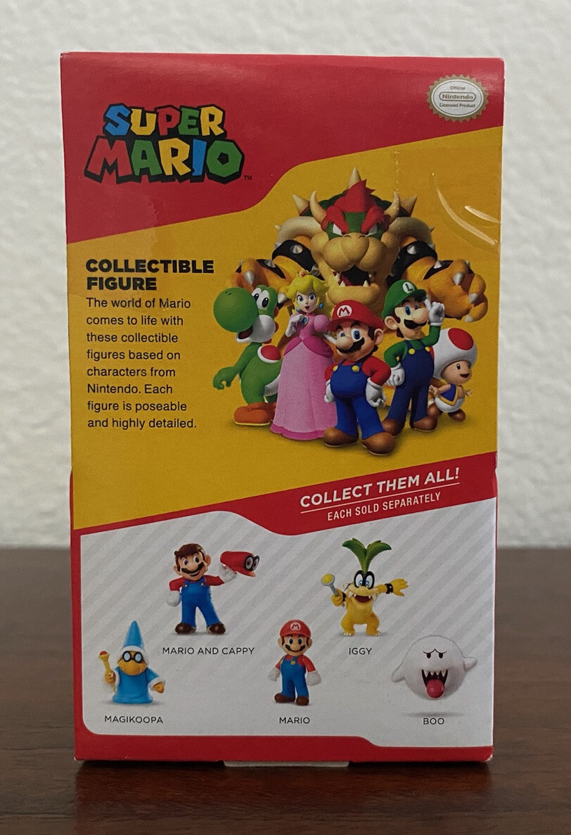 【キノリン様】SMART MIKE2本セット Super Mario MAGIKOOPA KAMEK 2.5” Figure JAKKS PACIFIC 2019