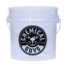 Chemical Guys - Heavy Duty Detailing Bucket, Clear (4.25 Gal)