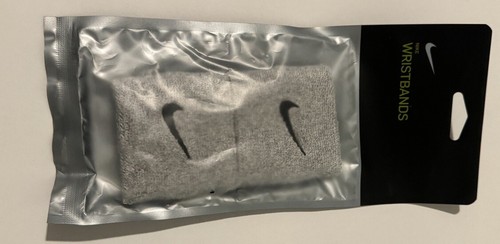 Pulseras Nike Swoosh 16 grises. Nuevo sin talla - Imagen 2 de 2