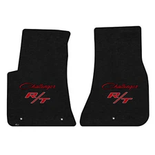 Lloyd Mats Floor Mats Dodge Challenger 2011-23 RWD, 2PC, Red Challenger RT