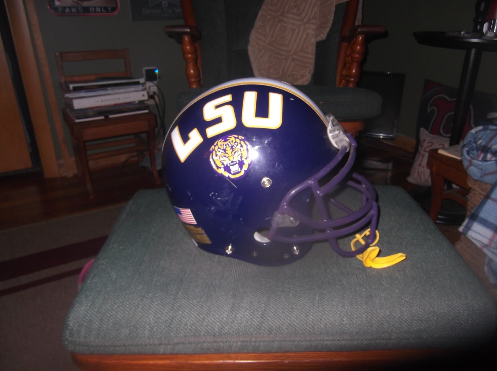 2018 Adams? LSU Tigers Full Size Replica Football Helmet