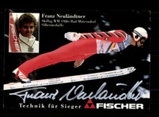 Franz Neul&auml;ndtner Skispringen Autogrammkarte Original Signiert + A 227157