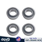 4x Flanged Ball Bearing ID 3/4" x OD 1-3/8" Wheelbarrows Carts Hand Trucks MTD