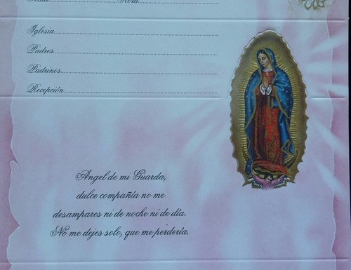 Invitaciones de, A Mi Bautizo (Spanische Taufeinladungen), Gastgeschenke - Bild 7 von 10