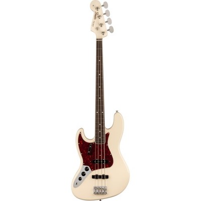 Fender American Vintage II 1966 Jazz Bass Lefthand RW Olympic White -