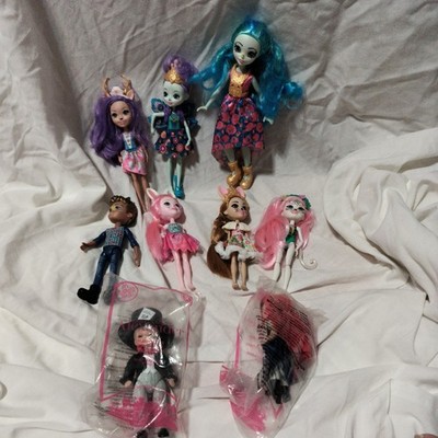 Mattel Enchantimals 7 Dolls + bonus