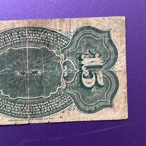 FR-1271 United States Fractional Currency 15c Note Small Red Seal (63896) - Picture 6 of 6