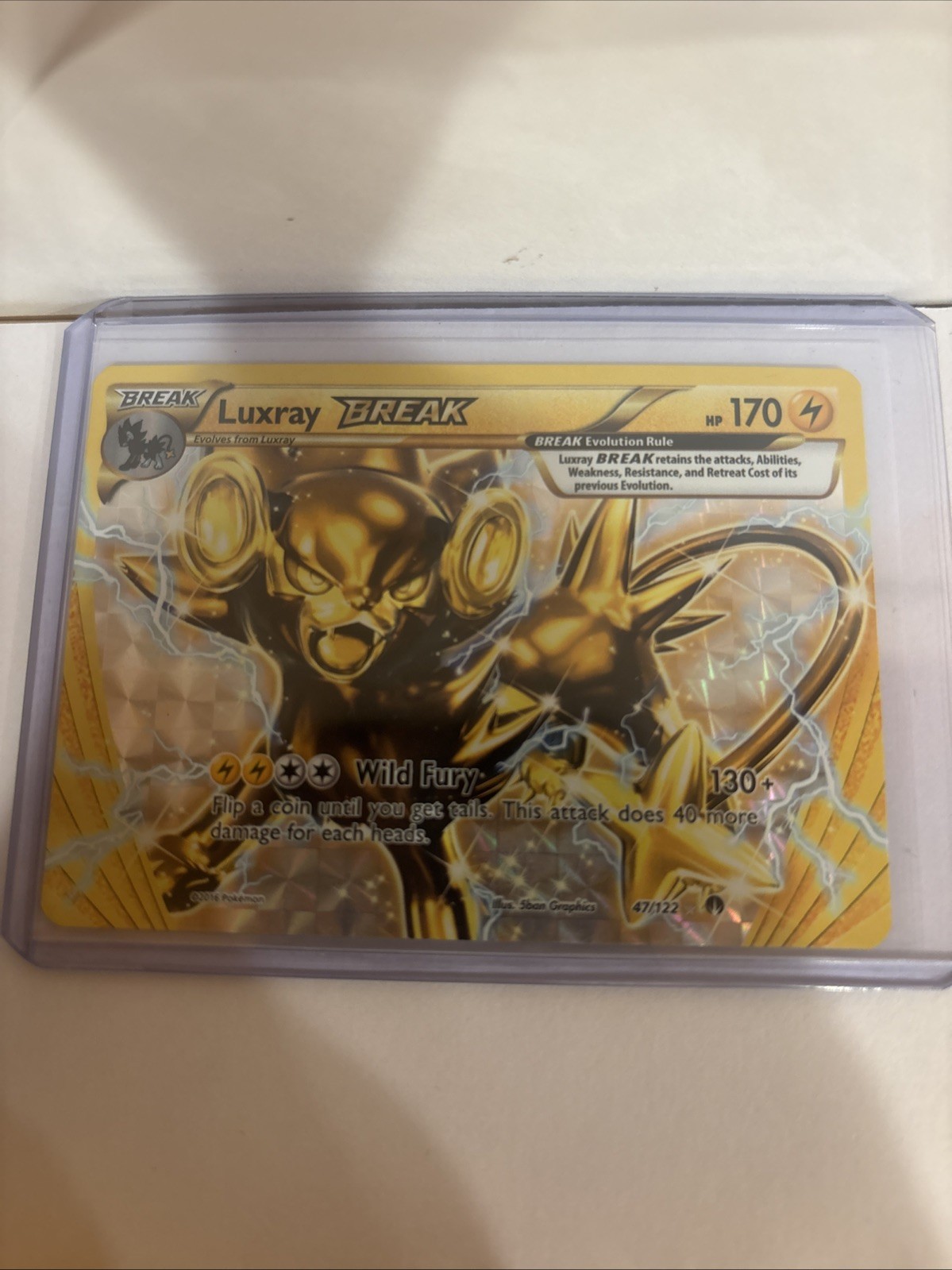 Luxray, 47/122,Yveltal 66/114,And Carbink 51/124 Break Pokemon cards lot