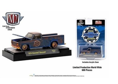 Chase M2 Machine 1:64 1975 Chevrolet Silverado  Special Equipment'' 31500-MJS44
