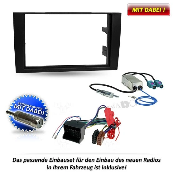 PIONEER 2-DIN DMH-A3300DAB Auto Radioset für AUDI A4 Typ B7 - 2004-2008 - Bild 3 von 4