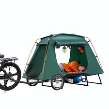 3rd Generation Electric Bike trailer tent, upgrade, waterproof, folding, rainfly