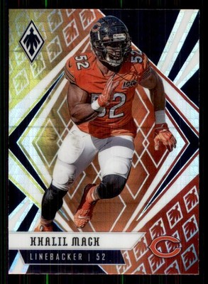2020 Panini Phoenix Fire Burst Prizm #31 Khalil Mack Chicago Bears