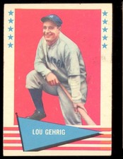 1961 FLEER 31 LOU GEHRIG