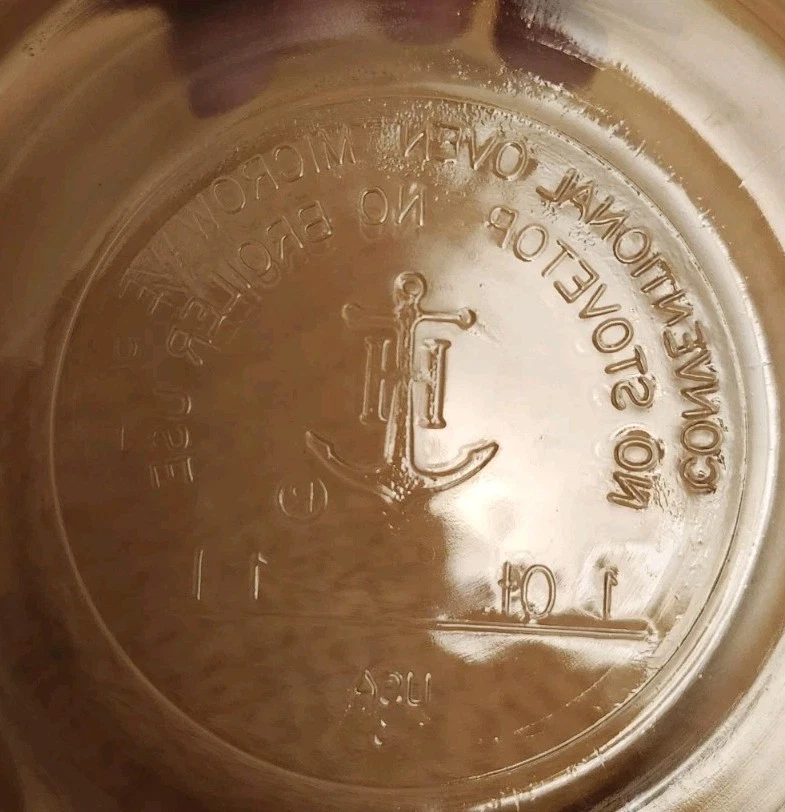 Anchor Hocking USA Clear Glass Mixing Bowl 1 Qt 6.5in  Conventional/Microwave - Image 4 of 4