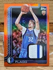 2025-26 TOPPS NBA COOPER FLAGG ROOKIE FLAGSHIP REAL ONE PATCH ORANGE SSP 12/25!