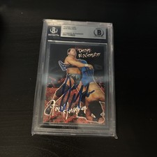 DEAN MALENKO WWE AUTHENTIC HAND SIGNED AUTOGRAPHED CARD BECKETT