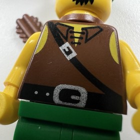 LEGO Castle Forestman Minifigure cas004 &ndash; Dark Forest 6079 &ndash; Complete