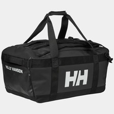 Image of Helly Hansen H/H Scout Duffel Bag XL 90L Convertible Travel Gym Black Sports bag