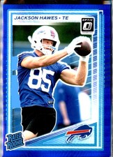 Jackson Hawes 2025 Donruss Optic #224 Blue Hyper Rookie