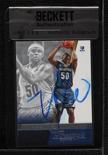 BAS 2014-15 Panini Prestige Zach Randolph #153 Seal of Authenticity Auto 3c7